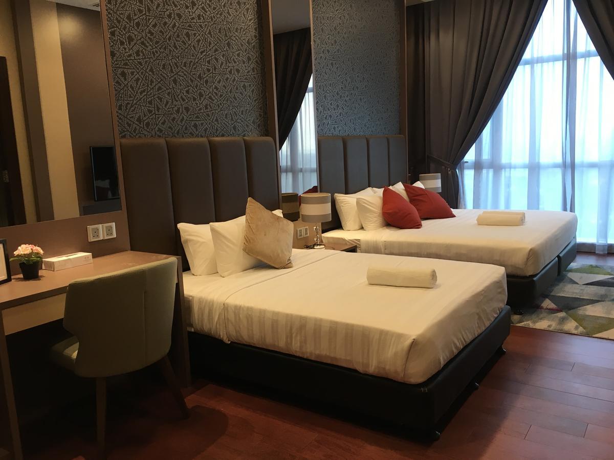 Jb City Paragon Serviced Apartment Johor Bahru Exteriér fotografie