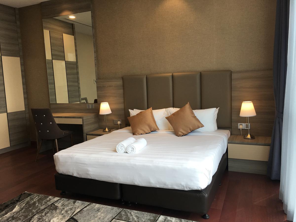 Jb City Paragon Serviced Apartment Johor Bahru Exteriér fotografie