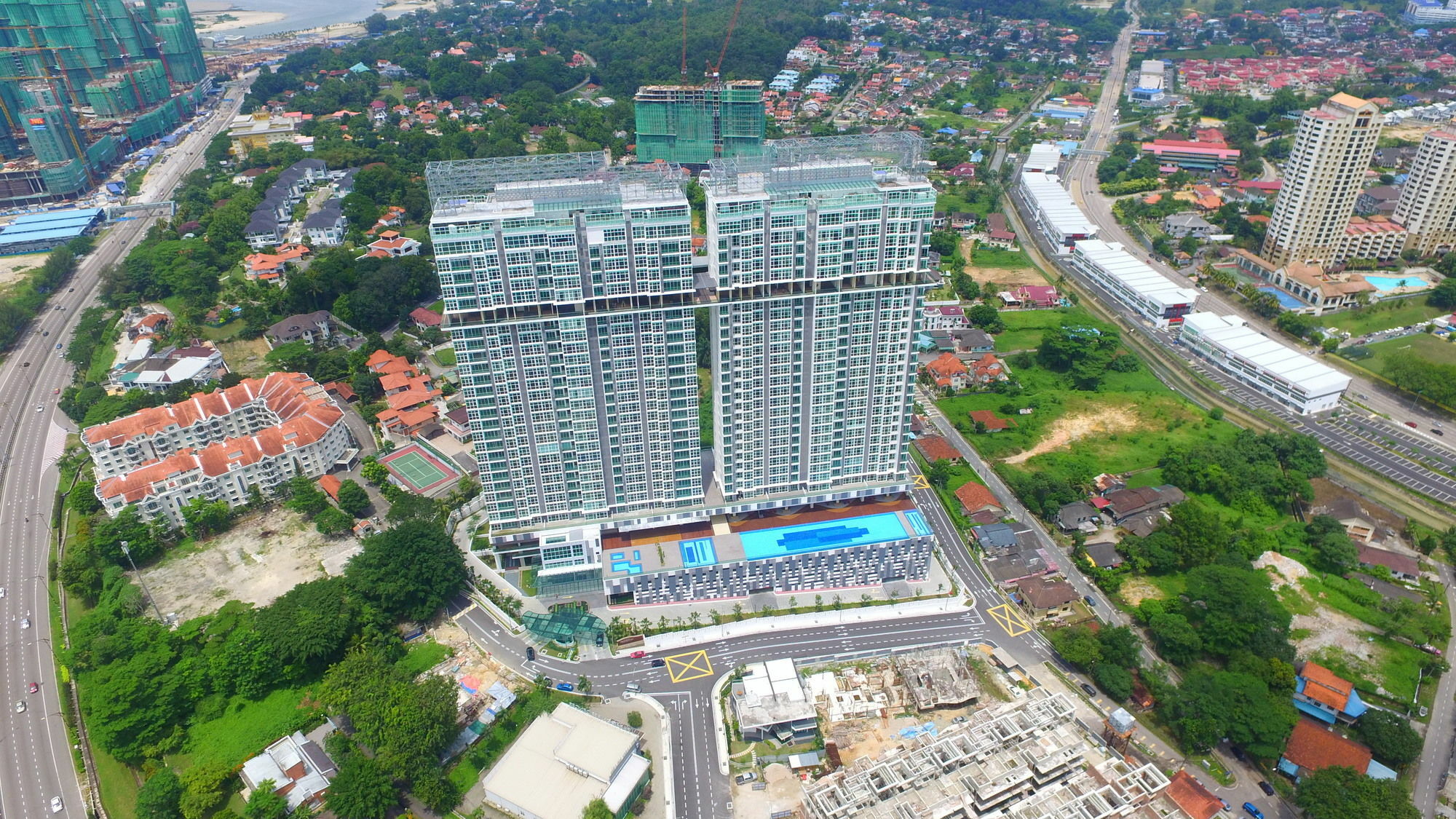 Jb City Paragon Serviced Apartment Johor Bahru Exteriér fotografie